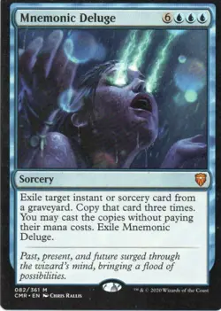 MTG: Commander Legends: Mnemonic Deluge: Lightly Played Condition - Image 1
