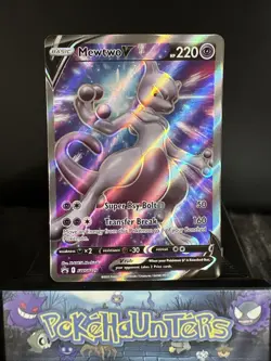 Pokemon Card Mewtwo V SWSH229 Sword & Shield Holo Promo NM - Image 1