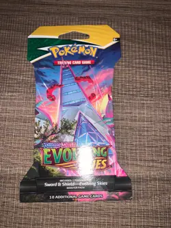 Pokemon TCG SwSH: Evolving Skies Sleeved Booster Pack (Duraludon Art) - Image 1