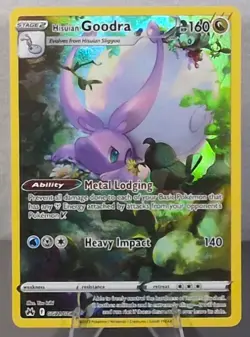 Pokemon Hisuian Goodra Ultra Rare Crown Zenith GG21/GG70 Holo 160 HP - Image 1
