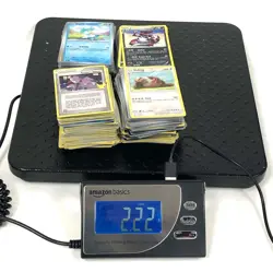 Over 2lbs of Holo Pokemon Cards w/Holo Rares, Uncommons & More! - Image 1