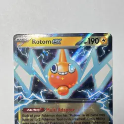 Rotom EX 029/094 Phantasmal Flames Ultra Rare Pokemon TCG NM Holo ME ME02 Rare - Image 2