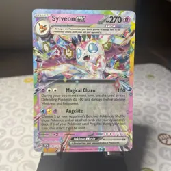 Sylveon ex 086/191 Double Rare SV08: Surging Sparks Pokemon TCG - Image 1