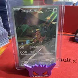 Pokemon Kangaskhan Illustration Rare Holo Full Art Sv10 Destined Rivals 204/182 - Image 1