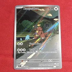 Pokemon Kangaskhan Illustration Rare Holo Full Art Sv10 Destined Rivals 204/182 - Image 2