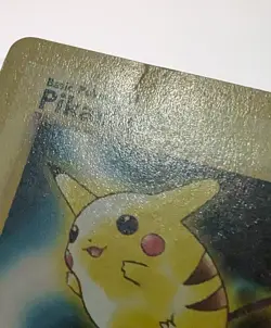 Pikachu 4 Black Star Promo WB First Movie Gold Stamp Pokemon TCG Card MP - Image 3