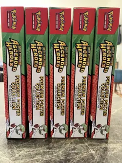 Lot Of 5 ✅ NEW Pokemon TCG Ascended Heroes Premium Poster Collection Sealed - Image 3