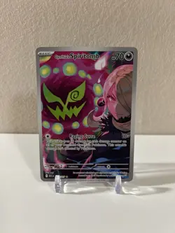 Pokemon ME: Ascended Heroes Cynthia's Spiritomb 244/217 Illustration Rare ENG NM - Image 1