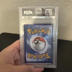 2025 Pokemon PFL Mega Charizard X ex Special Illustration Rare #125/094 PSA 8 - Image 2