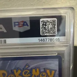 2025 Pokemon PFL Mega Charizard X ex Special Illustration Rare #125/094 PSA 8 - Image 3