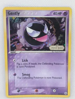 Gastly 52/92 Legend Maker Reverse Holo Rare Pokemon TCG Nintendo Gengar LP - Image 1
