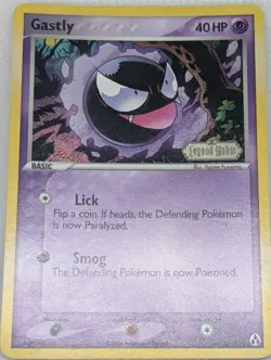Gastly 52/92 Legend Maker Reverse Holo Rare Pokemon TCG Nintendo Gengar LP - Image 3