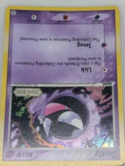 Gastly 52/92 Legend Maker Reverse Holo Rare Pokemon TCG Nintendo Gengar LP - Image 4