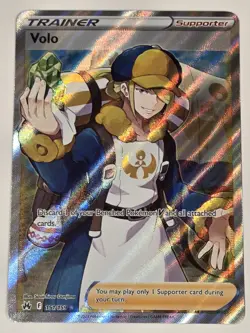 Pokemon TCG Volo 151/159 – Full Art Trainer Crown Zenith NM Ultra Rare Holo - Image 1
