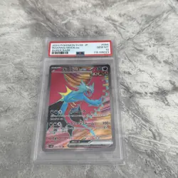 PSA 10 Roaring Moon ex 084 Full Art SR JAPANESE sv4k Ancient Roar Pokemon Card - Image 1
