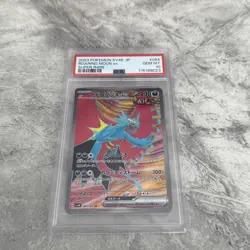 PSA 10 Roaring Moon ex 084 Full Art SR JAPANESE sv4k Ancient Roar Pokemon Card - Image 3