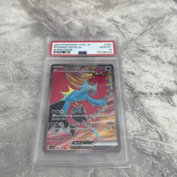PSA 10 Roaring Moon ex 084 Full Art SR JAPANESE sv4k Ancient Roar Pokemon Card - Image 4