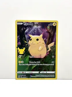 Pokemon TCG Pikachu 005/025 Celebrations Holo Rare NM - Image 1