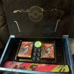 Pokemon Mega Charizard X ex Ultra-Premium Collection UPC Accessories No Packs - Image 1