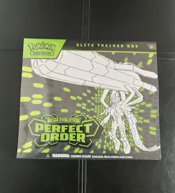 Pokemon TCG: Mega Evolution 3: Perfect Order: Elite Trainer Box Sealed - Image 1