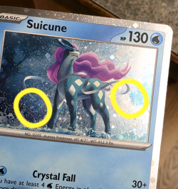 Suicune #26/94 Cosmos DOUBLE SWIRL Holo Heart Pokemon Phantasmal Flames PFL - Image 1