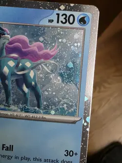 Suicune #26/94 Cosmos DOUBLE SWIRL Holo Heart Pokemon Phantasmal Flames PFL - Image 5