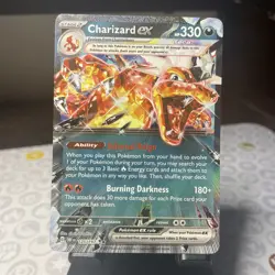 Charizard ex 125/197 SV03: Obsidian Flames Pokemon TCG - Image 1