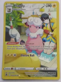 Pokemon TCG Flaaffy TG03/TG30 Silver Tempest Ultra Rare Holo 90 HP English - Image 1