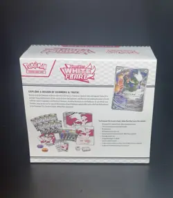 Pokemon TCG Scarlet & Violet White Flare ETB Elite Trainer Box + 4 Sealed Packs - Image 4