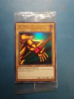 Yugioh Left Arm Of the Forbidden One/ LART/ Sealed - Image 1