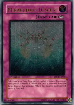 Yugioh Miraculous Descent EOJ-EN058 1st Edition Ultimate Rare NM - Image 1