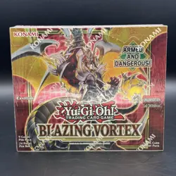 Yu-Gi-Oh! TCG Blazing Vortex Booster Box 1st Edition FACTORY SEALED BOX 24 PACKS - Image 1