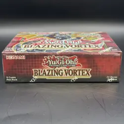 Yu-Gi-Oh! TCG Blazing Vortex Booster Box 1st Edition FACTORY SEALED BOX 24 PACKS - Image 5