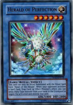 Yugioh Herald of Perfection TSHD-EN039 Ultra Rare NM - Image 1
