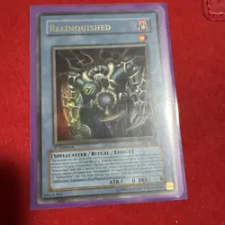 Relinquished SDP-001 1st Edition Ultra Rare Holo LP Yu-Gi-Oh - Image 1