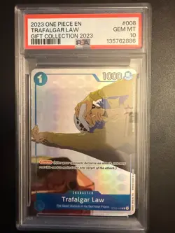 PSA 10 Trafalgar Law Gift Collection ST03-008(C) 2023 One Piece - Image 1
