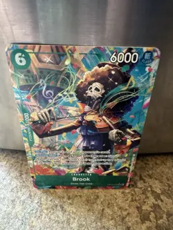 Brook OP15-032 SR Alt Art Adventure on Kami’s Island Card - Image 1