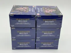 Lot of (6) One Piece TCG OP-14 The Azure Sea's Seven Booster Boxes SEALED - Image 5