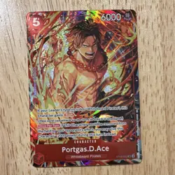 Portgas.D.Ace ST15-005 One Piece Illustration Box Vol 5 Super Rare - Image 1