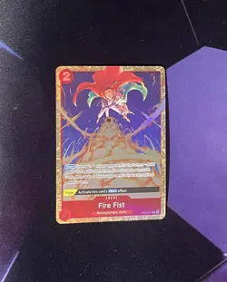 One Piece TCG: Best Selection Vol. 2 Fire Fist OP05-019 (Alt Art / Promo) - MINT - Image 1