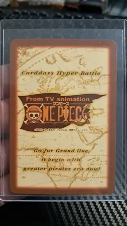 BANDAI One Piece Hyper Battle S41 MONKEY D LUFFY GOLD STAMPED SCARCE EARLY CARD - Image 2