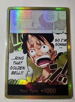 One Piece Gold DON!! OP15 ENGLISH Luffy Golden Bell - Adventure On Kamis Island - Image 1