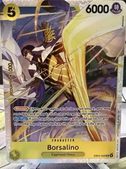 ONE PIECE Borsalino EB04-058 SR Adventure On Kami’s Island OP15 ENG - Image 1