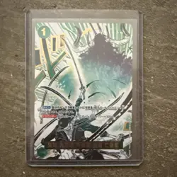 Demon Aura Nine Sword Style Asura Blades Drawn Dead Man's Game Alt Art OP12-037 - Image 1