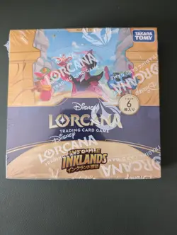 Disney Lorcana TCG: Into The Inklands Booster Box (Japanese) New Sealed US Ship - Image 2
