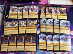 Disney Lorcana Winterspell Complete C/U Play Set x4 each 504x Cards - Image 2