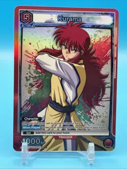 Union Arena Yu Yu Hakusho - Kurama - Super Rare Foil - UE13BT/YYH-1-073 SR - Image 1