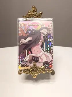 Union Arena Nezuko Kamado "GOLD" Foil Promo English UEPR/KMY-1-074 Near Mint - Image 1