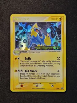 Manectric 7/106 EX Emerald 2005 Reverse Holo Rare Pokemon Card TCG - Image 1