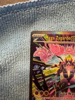 Mega Zygarde EX Perfect Order SIR 120/088 Pokemon Card TCG Near Mint - Image 3